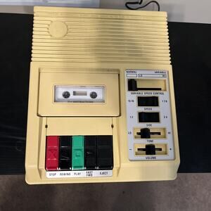 Vintage C-1 Library Congress For The Blind Cassette Tape Player WORKS GREAT